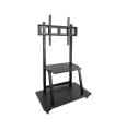 Soporte De Suelo Ajustable Con Ruedas TooQ FS20101M-B Para TV De 37-100'/ Hasta 150kg