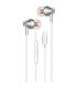Auriculares Intrauditivos Qubo AU-300C/ con Micrfono/ USB Tipo-C/ Blancos