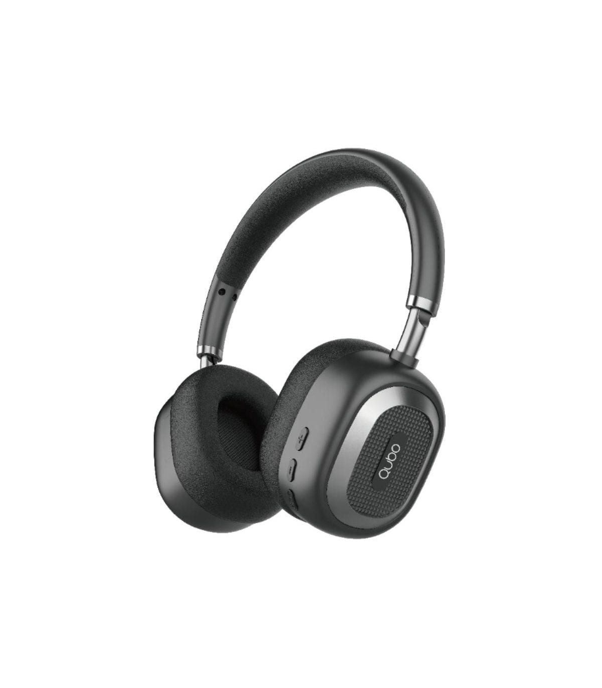 Auriculares Inalmbricos Qubo HD-100/ con Micrfono/ Bluetooth/ Negros