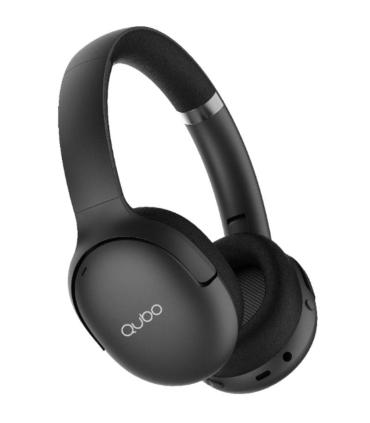 Auriculares Inalmbricos Qubo HD-400/ con Micrfono/ Bluetooth/ Negros