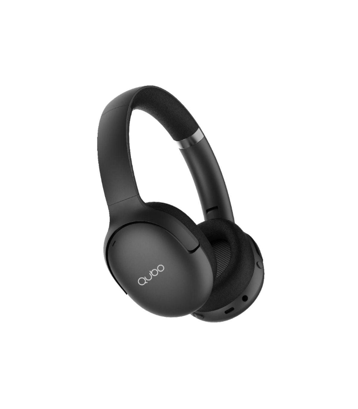 Auriculares Inalmbricos Qubo HD-400/ con Micrfono/ Bluetooth/ Negros