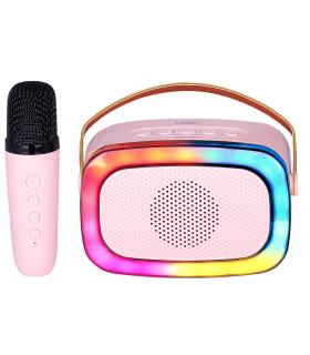 ALTAVOZ KARAOKE TREVI XR 8A01 MINIPARTY SPKR+AW PINK