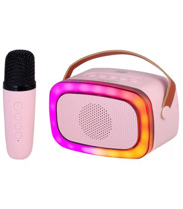 ALTAVOZ KARAOKE TREVI XR 8A01 MINIPARTY SPKR+AW PINK