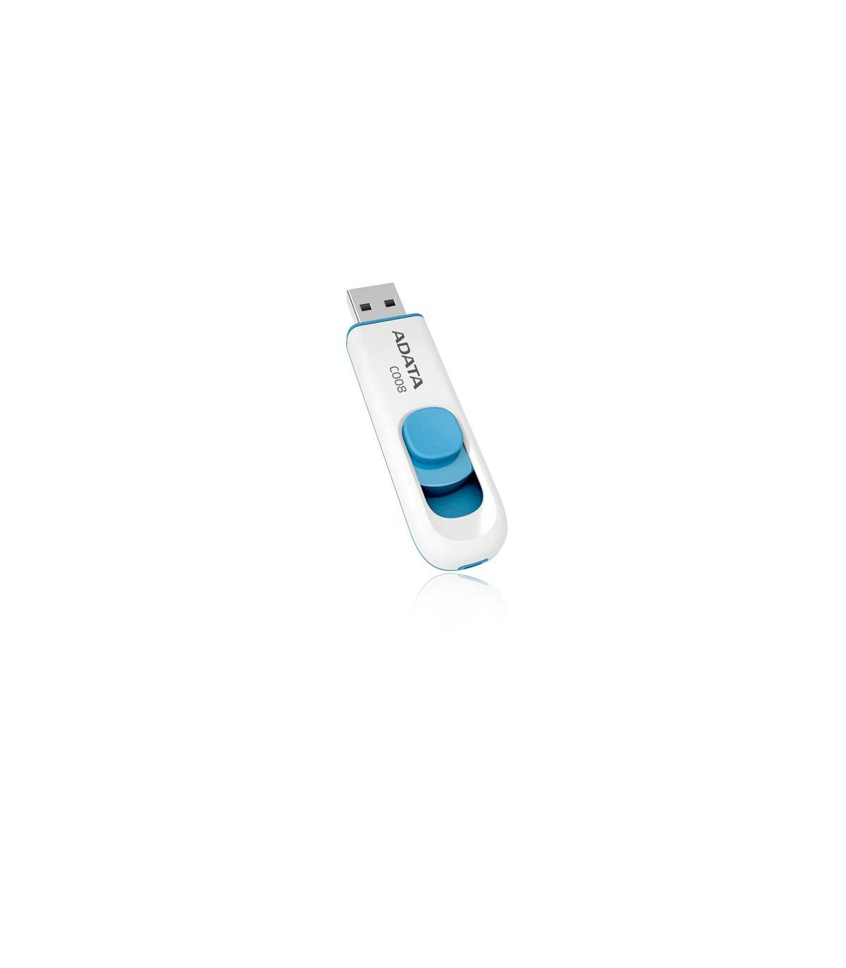 ADATA Lapiz Usb C008 32GB USB 2.0 Blanco Azul
