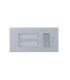 (DHI-VTO4202F-MB2) DAHUA MDULO CON 2 BOTONES PARA VIDEOPORTERO EXTERIOR MODULAR SERIE VTO4202F 50X100MM