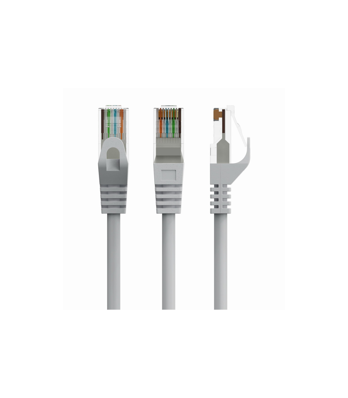 CABLE RED GEMBIRD UTP CAT6 2M GRIS