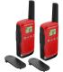 MOTOROLA T42 Walkie Talkie 4Km 16CH Rojo Duo