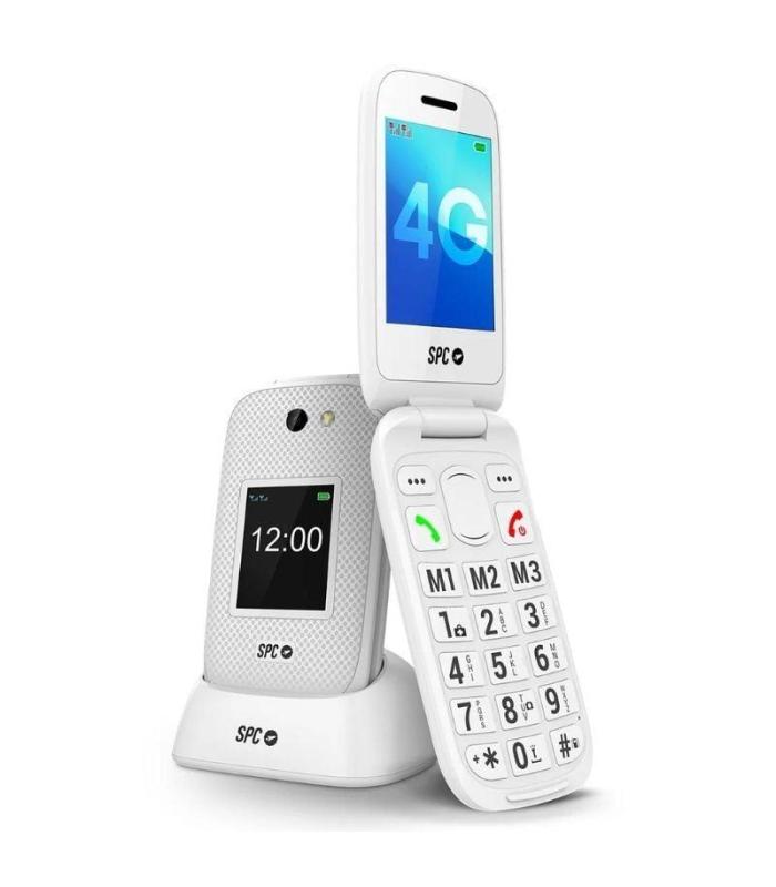 Telfono Mvil SPC Harmony 2 para Personas Mayores/ 4G/ Blanco