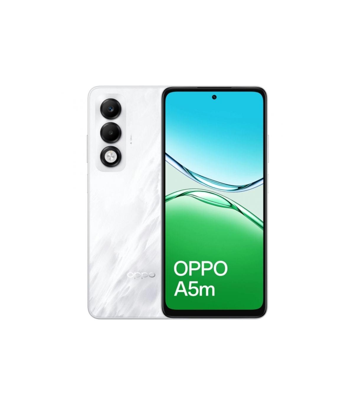Smartphone Oppo A5M 8GB/ 256GB/ 6.67\'/ Blanco Niebla