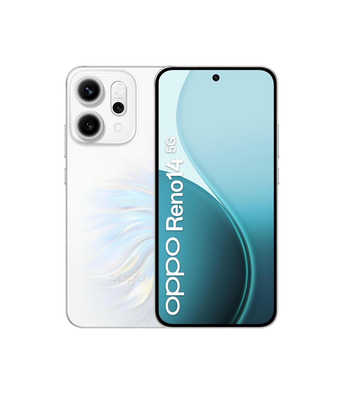Smartphone Oppo Reno 14 12GB  512GB  6.59'  5G  Blanco