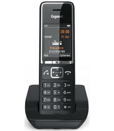 Gigaset COMFORT 550 Telfono DECT Identificador de llamadas Negro