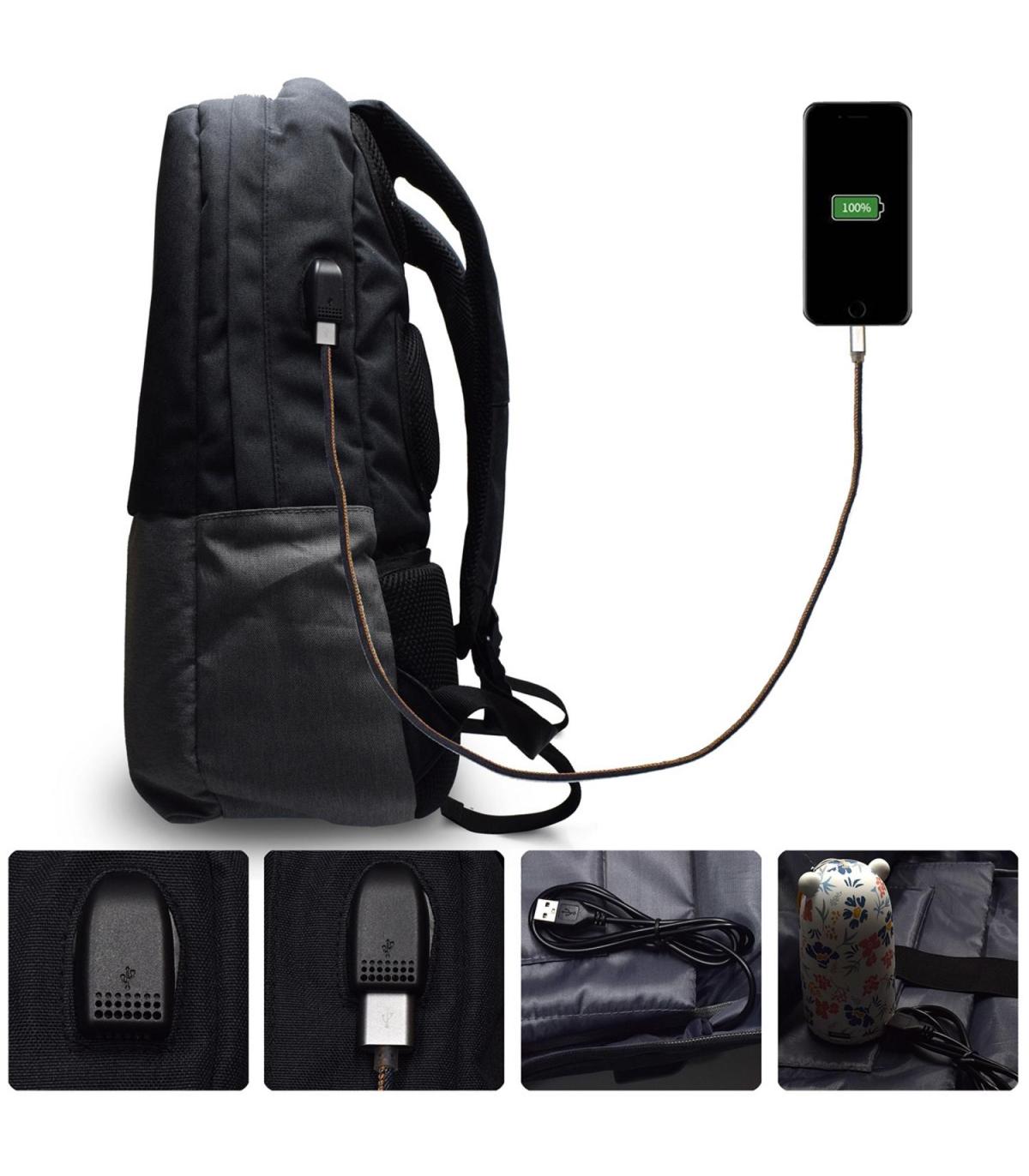 Ewent EW2529 Maletines Para Porttil 43,9 Cm (17.3") Mochila Negro