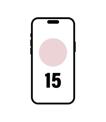 Smartphone Apple iPhone 15 256Gb/ 6.1\'/ 5G/ Rosa