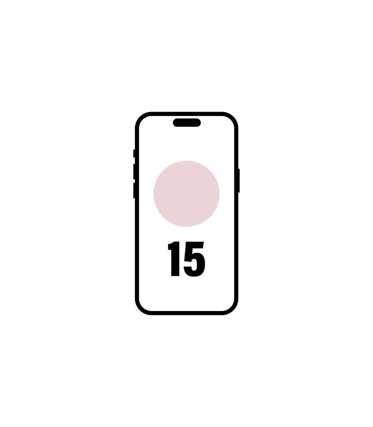 Smartphone Apple iPhone 15 256Gb/ 6.1\'/ 5G/ Rosa