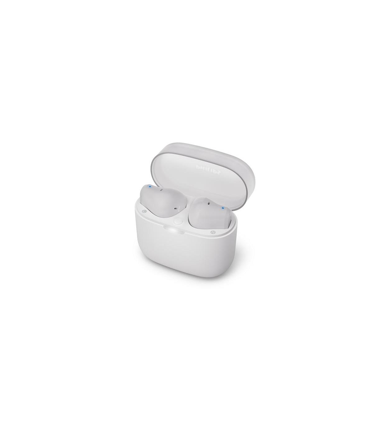 Auriculares Bluetooth Philips TAT2139WH Con Estuche De Carga  Autonoma 7h  Blancos