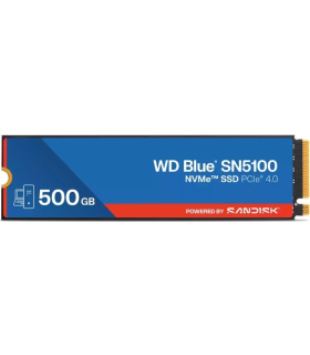 Disco SSD SanDisk WD Blue SN5100 500GB/ M.2 2280 PCIe Gen4/ Full Capacity