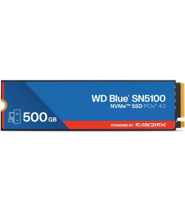 Disco SSD SanDisk WD Blue SN5100 500GB/ M.2 2280 PCIe Gen4/ Full Capacity