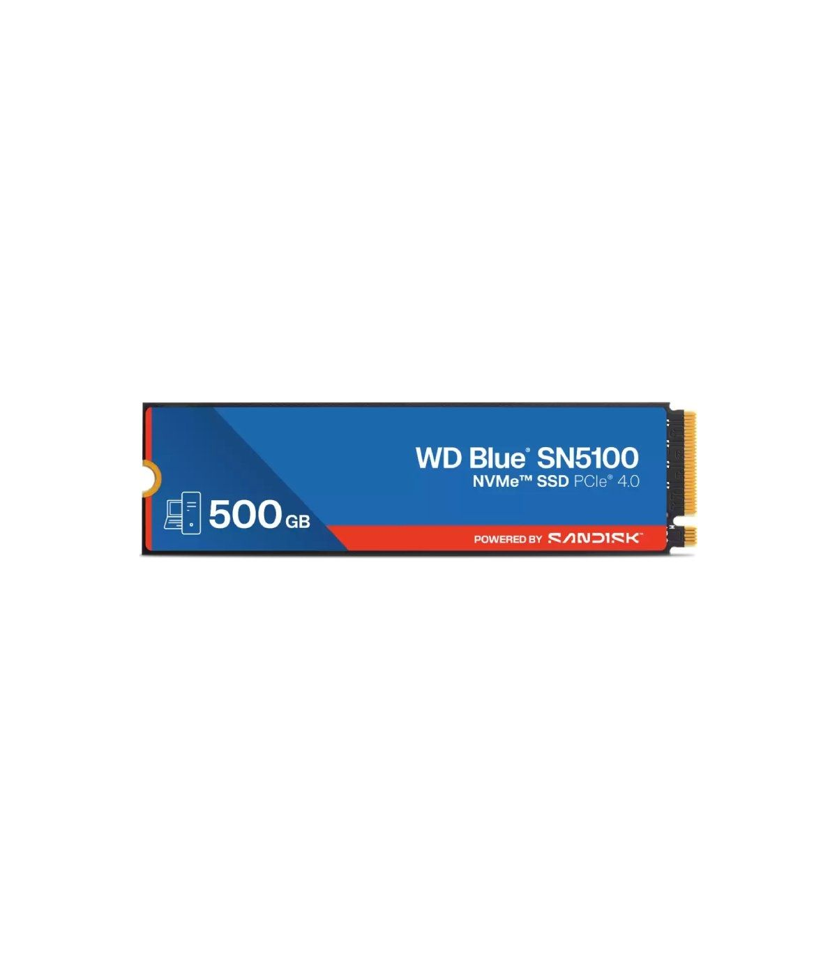 Disco SSD SanDisk WD Blue SN5100 500GB/ M.2 2280 PCIe Gen4/ Full Capacity