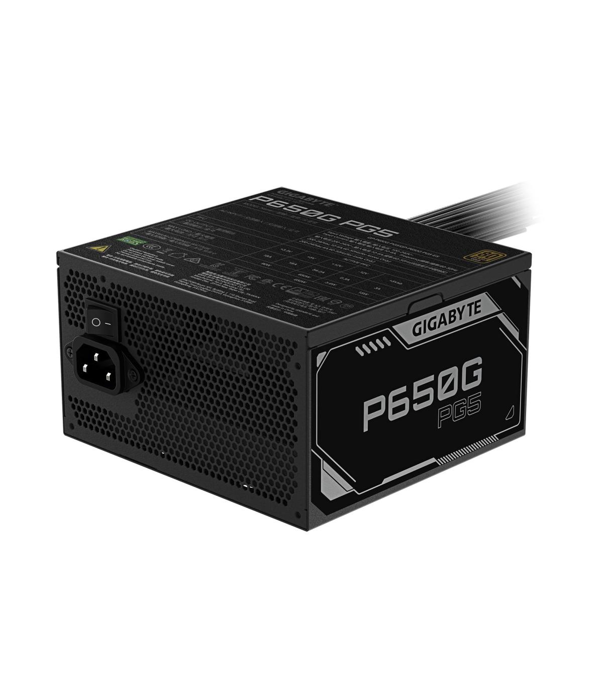 FUENTE ALIMENTACION ATX 650W GIGABYTE 80 PLUS GOLD ATX 3.1 GP-P650G PG5