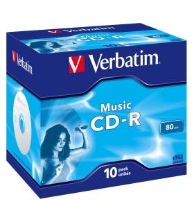 CD-R Verbatim Music 16X  Caja-10uds
