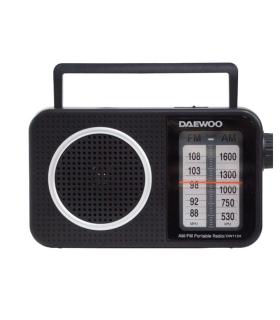 Radio Porttil Daewoo DW1124/ Negra