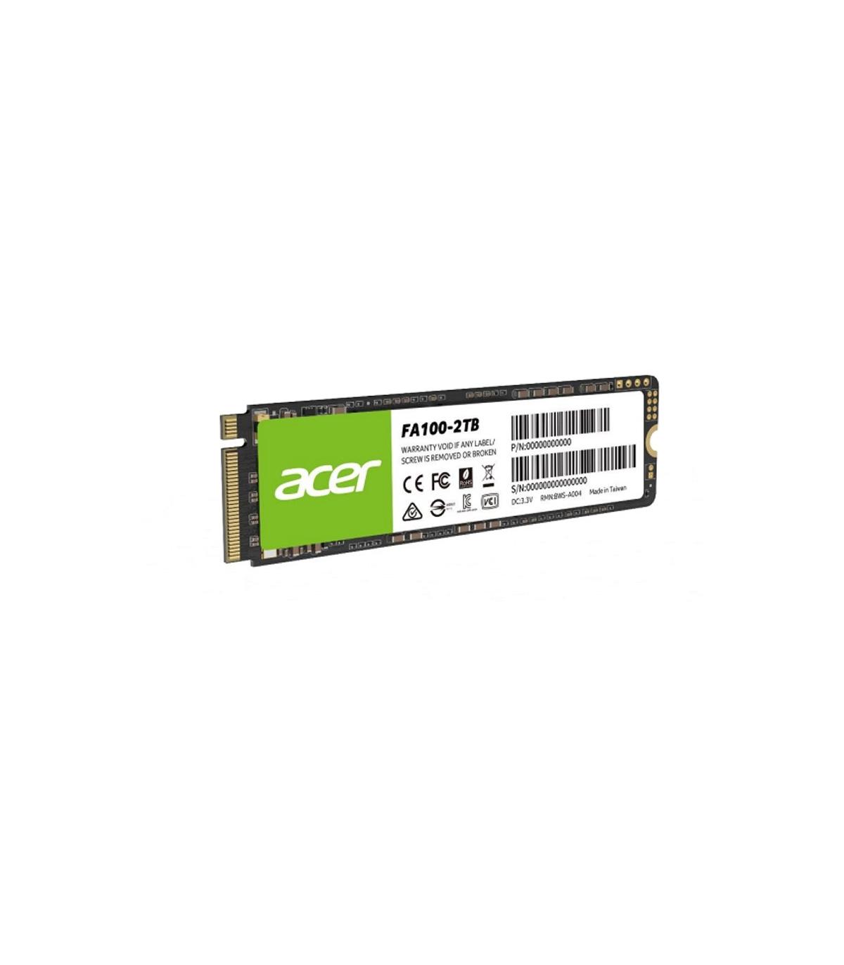 ACER SSD FA100 512Gb PCIe Gen3 M.2