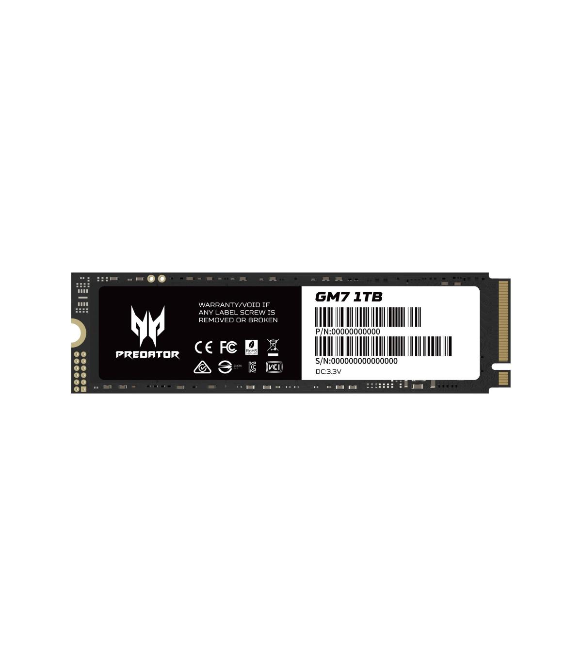 ACER PREDATOR SSD GM7 1Tb M.2 NVMe PCIe Gen 4x4