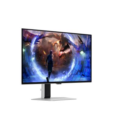 Monitor Gaming Samsung G6 Odyssey OLED S27DG600SU 27'  QHD  0.03ms  360Hz  Regulable En Altura  Plata