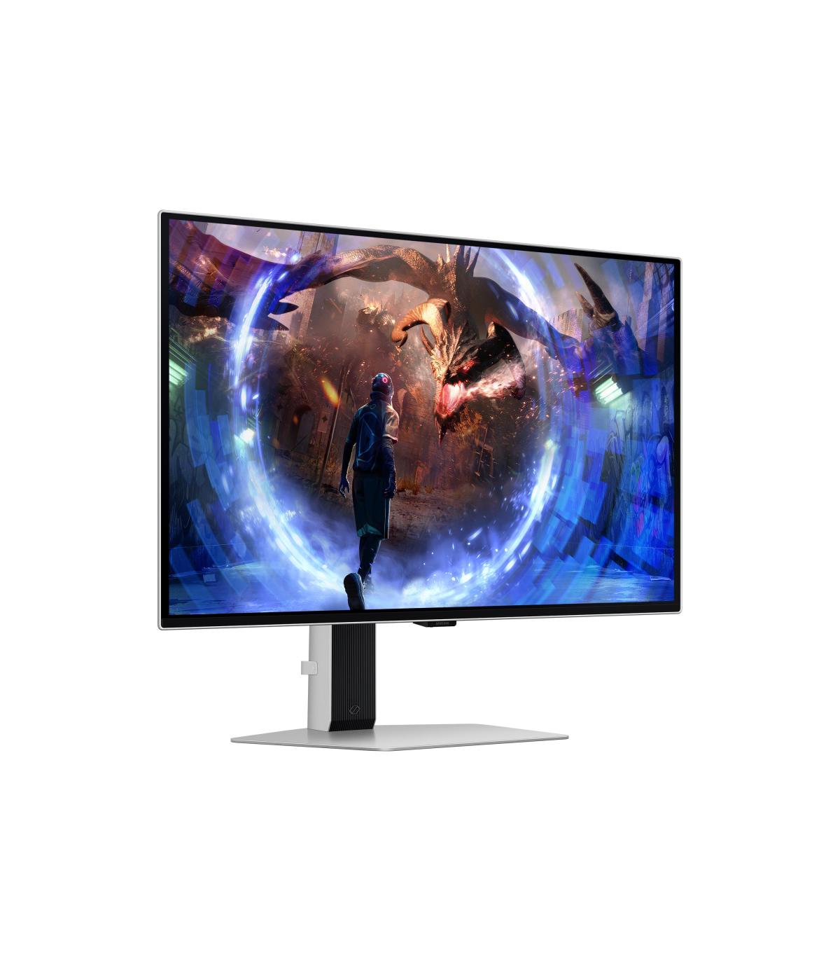 Monitor Gaming Samsung G6 Odyssey OLED S27DG600SU 27'  QHD  0.03ms  360Hz  Regulable En Altura  Plata
