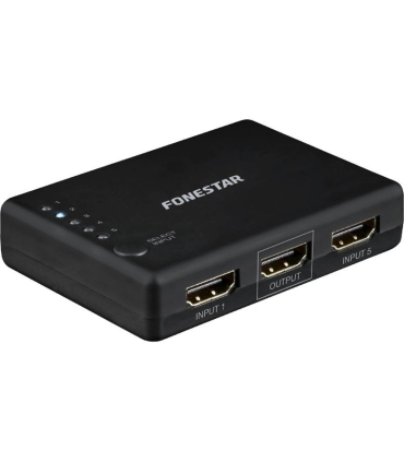 Conmutador HDMI Fonestar FO-22SW51/ 5 Entradas-1 Salida