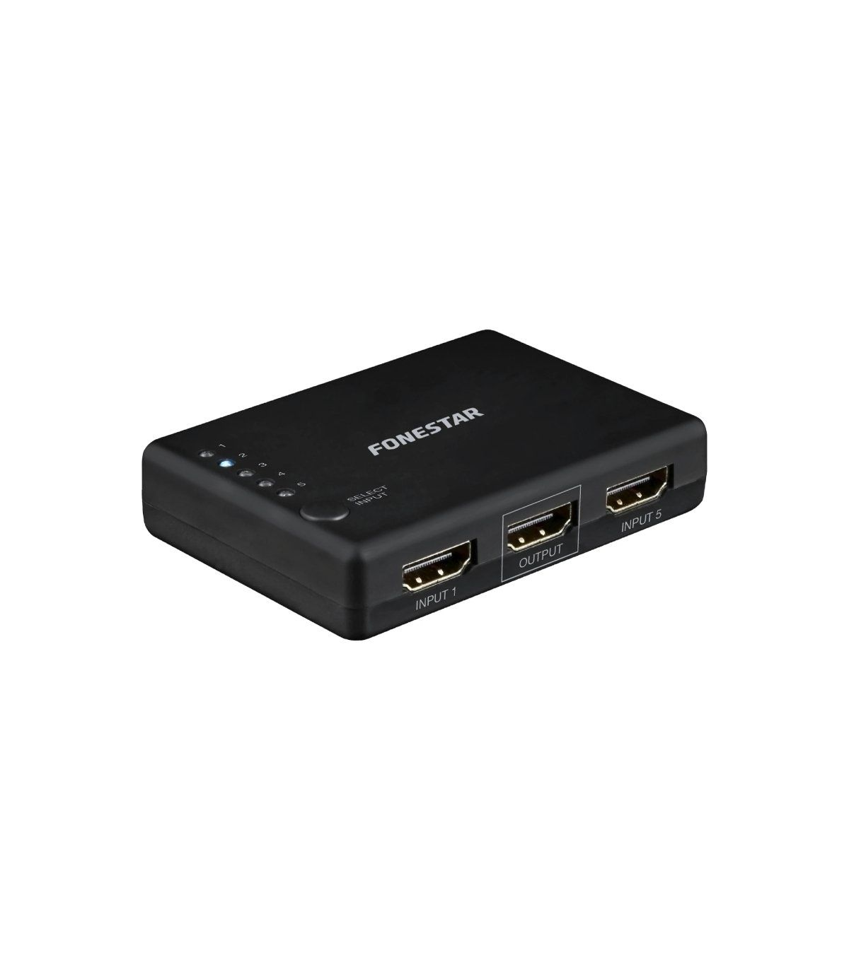 Conmutador HDMI Fonestar FO-22SW51/ 5 Entradas-1 Salida