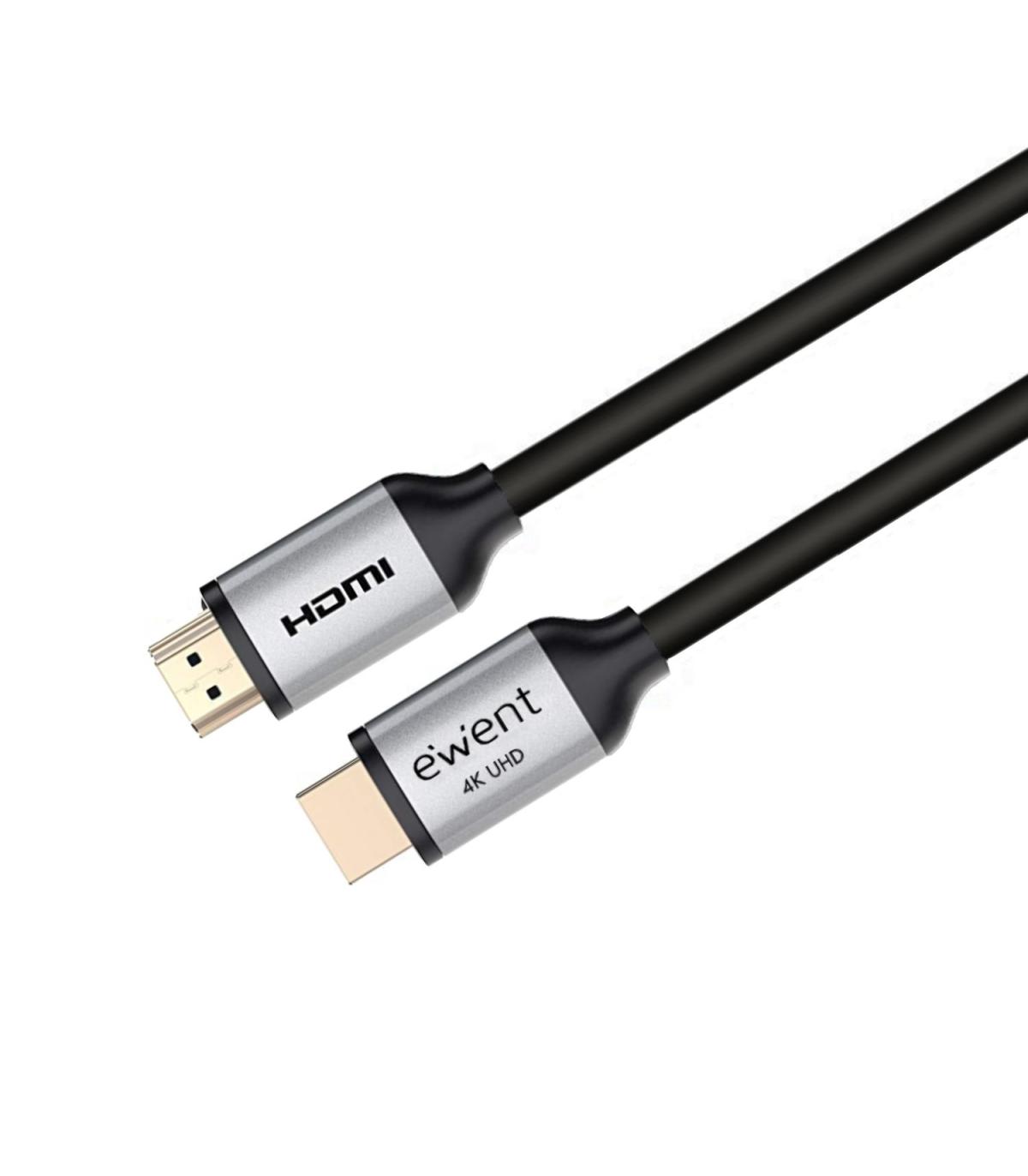 Ewent Cable HDMI 2.0 4K, Ethernet 3m