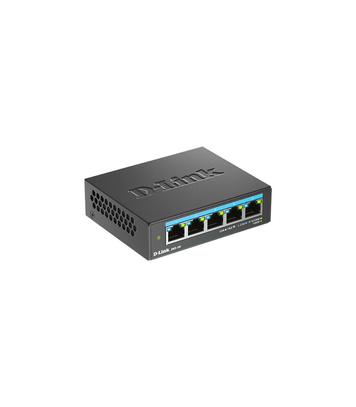 D-Link DMS-105 5x2.5MGb Unmanaged Switch