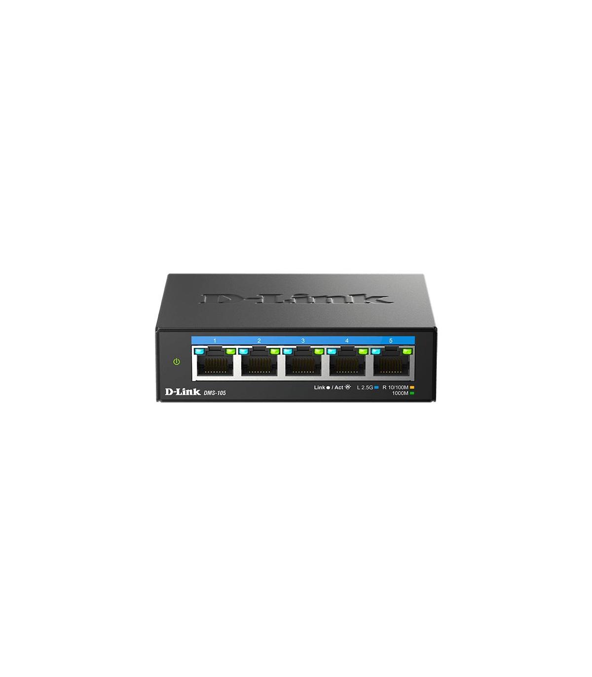 D-Link DMS-105 5x2.5MGb Unmanaged Switch
