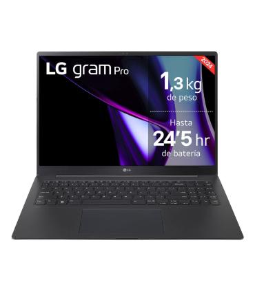 Porttil LG Gram Pro 16ZD90SP-A.AX78B Intel Core Ultra 7-155H  32GB  1TB SSD  GeForce RTX 3050  16'  Sin Sistema Operativo
