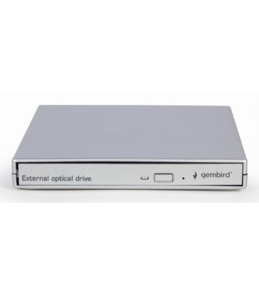 UNIDAD DE DVD USB EXTERNA GEMBIRD PLATA