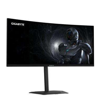 GIGABYTE G34WQC2 Monitor Gaming Curvo 34 WQHD - 3440 X 1440, 1500R, 200Hz, 1ms, 450 Cd m, AMD FreeSync Premium, DisplayHDR 400, 