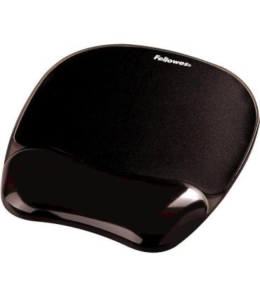 ALFOMBRILLA CON REPOSAMUECAS RATON GEL NEGRO FELLOWES 9112101