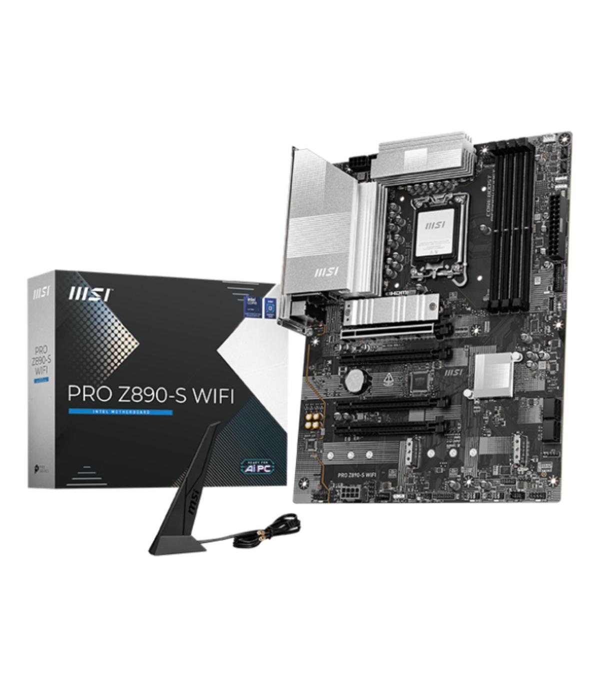 PLACA MSI PRO Z890-S WIFI,INTEL,1851,Z890,4DDR5