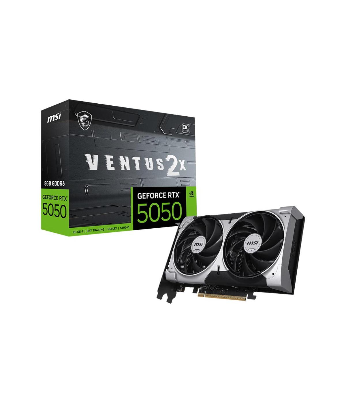 TARJETA GRAFICA MSI RTX 5050 8G VENTUS 2X OC