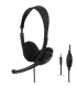 Auriculares Fonestar HOME-35 con Micrfono/ Jack 3.5/ Negros