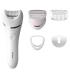 Depiladora Philips Epilator Series 8000 BRE710  Con Batera  6 Accesorios