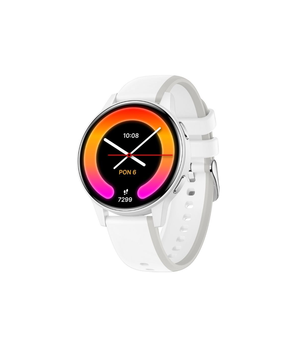Forever Smartwatch IGo Watch 4 JW-600 Notificaciones/ Frecuencia Cardiaca/ Blanco