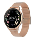 Smartwatch Forever Velora SB-306/ Notificaciones/ Frecuencia Cardaca/ Oro Rosa