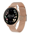 Smartwatch Forever Velora SB-306/ Notificaciones/ Frecuencia Cardaca/ Oro Rosa