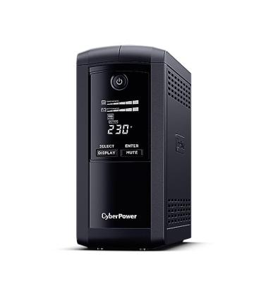 SAI Lnea Interactiva Cyberpower VP1000ELCD  1000VA-550W  4 Salidas  Formato Torre