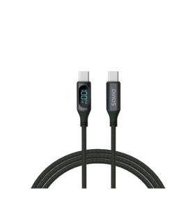CABLE USB-C SAVIO CL-174 NEGRO