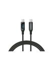 CABLE USB-C SAVIO CL-174 NEGRO