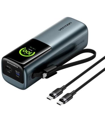 Powerbank 20000mAh Vention FKGH0/ 200W/ Gris