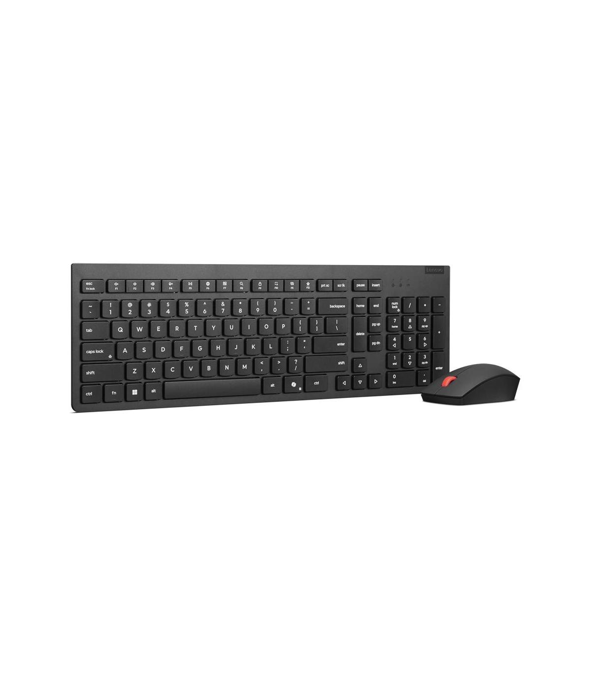 Lenovo 4X31R64484 Teclado + Ratn Inalmbrico Negr